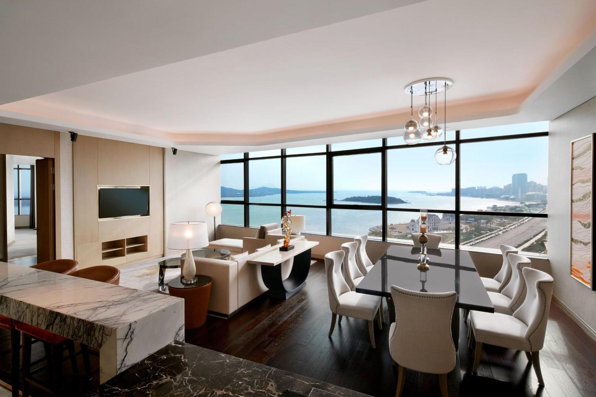 Sheraton Qingdao West Coast Exterior foto